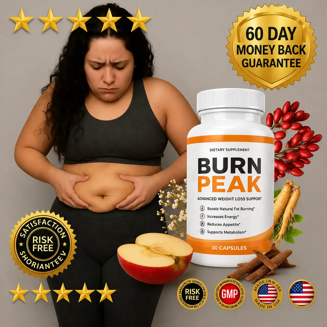 What is BurnPeak metabolism and weight management support supplement